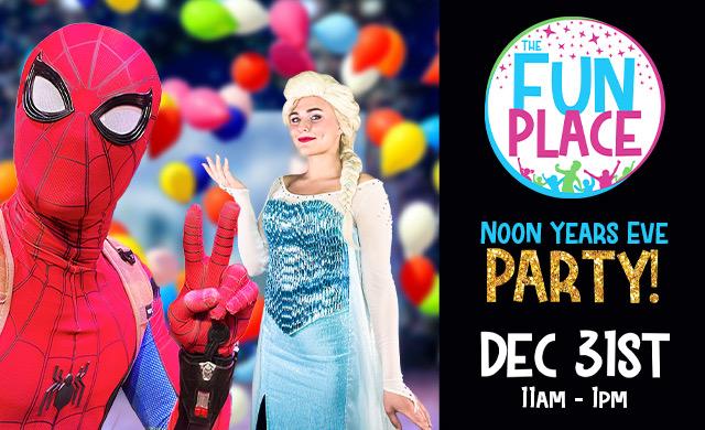 Noon Years Eve Party at the Fun Place