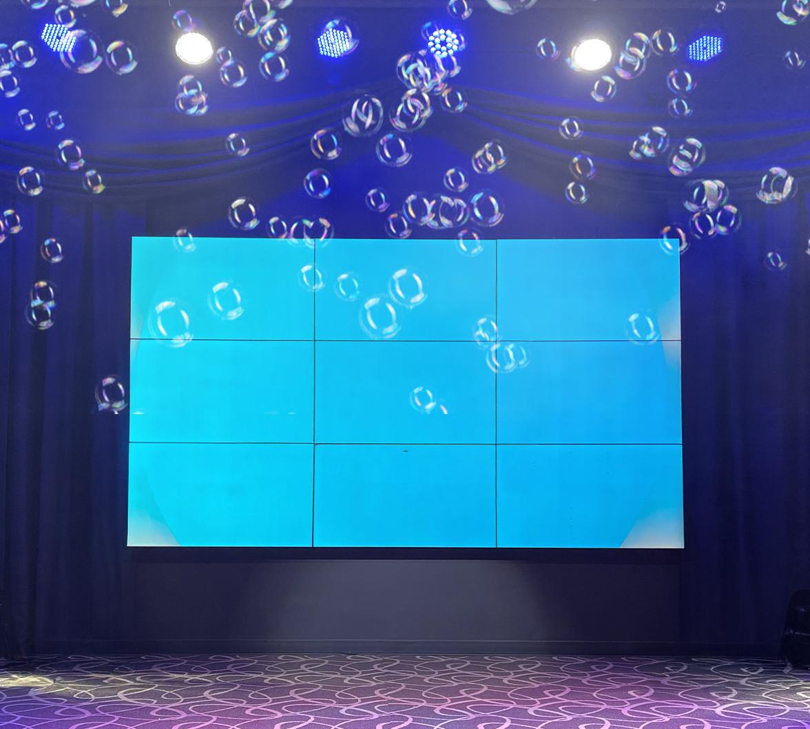 Bubble Maker in stage area