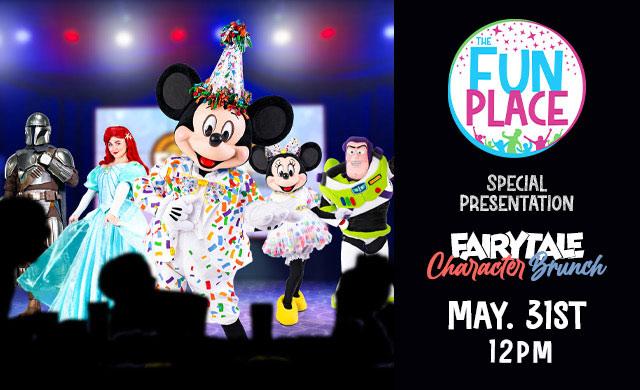 Fairytale Character Brunch at the Fun Place in Clarkston MI