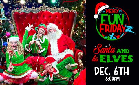 Meet Santa and his elves for this Christmas show full of fun and excitement