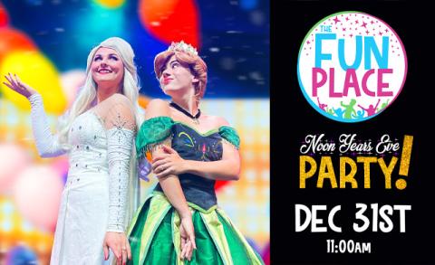 Noon Years Eve Party at the Fun Place in Clarkston Michigan